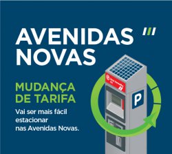 nova tarifa Avenidas novas