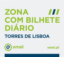 zona bilhete diário torres de lisboa