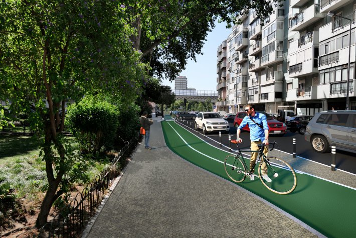 EMEL inicia construção de nova ciclovia na Ameixoeira