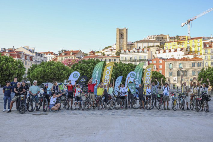 EMEL celebra chegada a Lisboa da COP30 Bike Ride