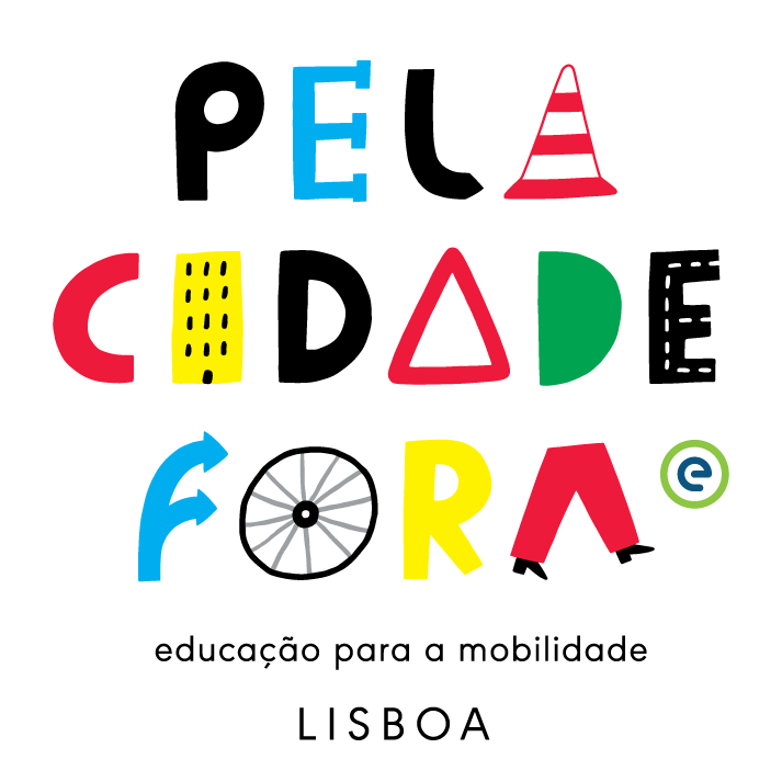 logotipo do projeto pela cidade fora